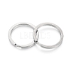 Tarnish Resistant 304 Stainless Steel Split Key Rings STAS-I123-23D-1