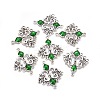 Alloy Enamel Chandelier Component Links ENAM-EA9734Y-3-1