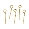 Brass Eye Pins KK-H502-02B-G-1