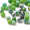 Electroplate Glass Beads GLAA-D020-01A-3