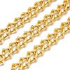 Alloy Twisted Oval Link Chain LCHA-H004-08G-1