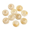 Natural Topaz Jade China Safety Buckle Pendants G-B052-04-1
