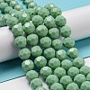 Opaque Glass Beads Stands EGLA-A035-P10mm-D20-2