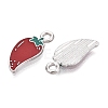 Alloy Enamel Pendants ENAM-Q003-01A-P-2