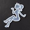 Lively Lady Shape Food Grade Silhouette Silicone Lollipop Molds DIY-D069-10-3