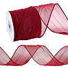 Polyester Organza Ribbons SRIB-WH0011-357B-1