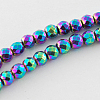 Non-magnetic Synthetic Hematite Beads Strands G-Q890-2mm-6-2