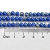 Synthetic Imperial Jasper Dyed Beads Strands G-D077-A01-02A-5