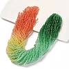 Transparent Painted Glass Beads Strands LS-DGLA-A034-T2mm-A04-1