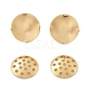 Brass Studs Earring Findings KK-K382-16A-G-2