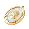 304 Stainless Steel with Enamel Pendants SA-CBA53DF-02-2