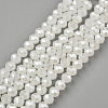 Electroplate Glass Beads Strands X-EGLA-A034-J3mm-A01-1