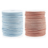2 Rolls 2 Colors Flat Faux Suede Cord OCOR-DC0001-05-1