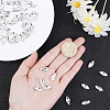 Pointed Back Glass Rhinestone Cabochons RGLA-OC0001-08A-3