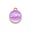 Alloy Enamel Pendants LS-ENAM-S124-01A-01K-3