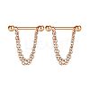 304 Stainless Steel Nipple Rings WG03B2E-11-1