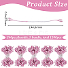 Cotton with Gypsum Artificial Flower Core for Hairpin Accessories DIY-WH20001-21C-2