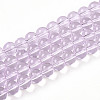 Baking Paint Transparent Glass Beads X1-DGLA-N006-8mm-05-1