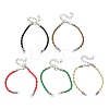 30Pcs Braided PU Leather Cord Bracelet Making MAK-SC0001-30A-1