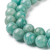 Natural Amazonite Beads Strands G-F461-12-6mm-01-3