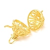 Brass Cage Pendants KK-CBA8ACD-07G-3