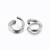 Tarnish Resistant 304 Stainless Steel Open Jump Rings STAS-H437-3x0.6mm-2