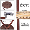 Gorgecraft Flat Leather Jewelry Cord WL-GF0001-06B-02-2