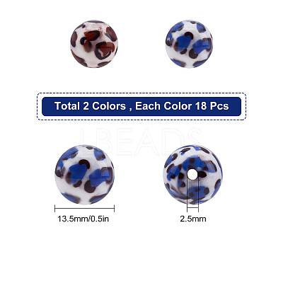 Opaque Resin Beads RESI-SC0001-47-1