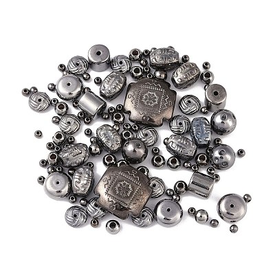 CCB Plastic Beads M-PABS001Y-B-1
