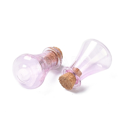 Glass Cork Bottles LS-AJEW-O032-01F-1