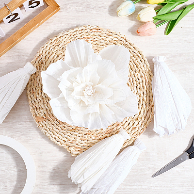 5Pcs Crepe Paper Artificial Flowers DIY-WH20007-272A-1