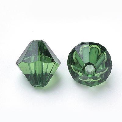 Transparent Acrylic Beads TACR-S146-4mm-07-1