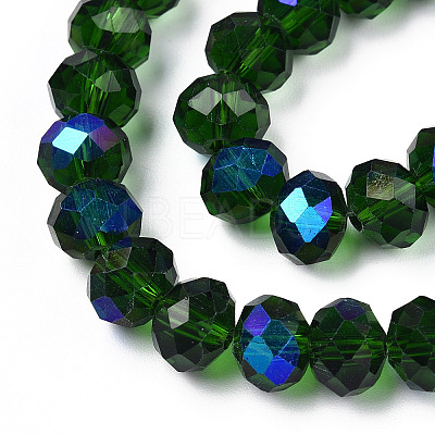 Electroplate Glass Beads Strands LS-EGLA-A034-T8mm-L27-1