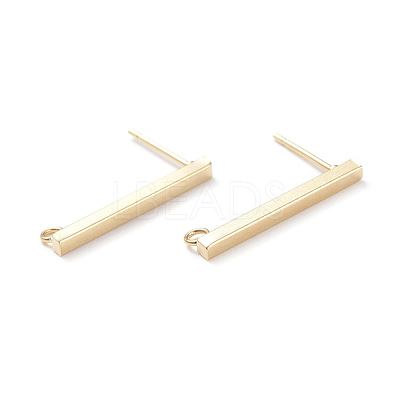 304 Stainless Steel Stud Earring Findings STAS-G224-21G-01-1