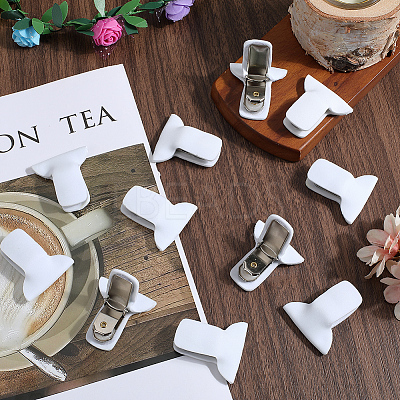 8Pcs Iron Anti-slip Cloth Clips FIND-CN0001-69-1