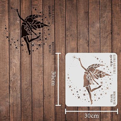 Plastic Reusable Drawing Painting Stencils Templates DIY-WH0172-297-1