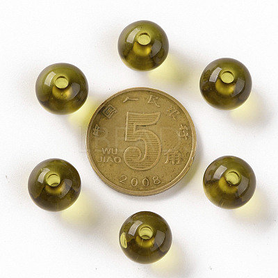 Transparent Acrylic Beads MACR-S370-A10mm-737-1