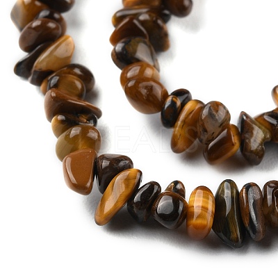 Natural Tiger Eye Beads Strands G-G0003-B22-1
