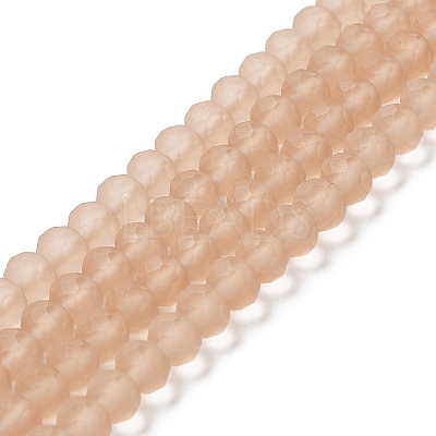 Transparent Glass Beads Strands EGLA-A034-T4mm-MD20-1