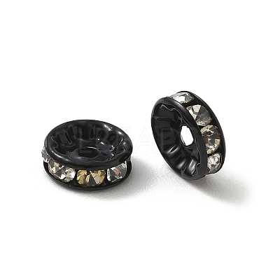 304 Stainless Steel Rhinestone Beads RB-CBAF591-01A-EB-1