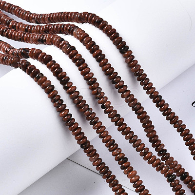 Natural Sesame Jasper Beads Strands G-S366-113-1