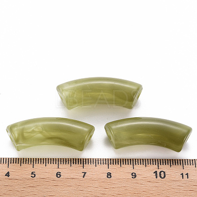 Acrylic Beads MACR-S372-001B-06-1