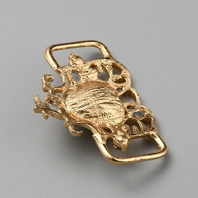 Alloy Rhinestone Shoelace Charms FIND-WH0111-488I-1