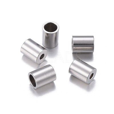 Tarnish Resistant 201 Stainless Steel Cord Ends STAS-P238-05P-01-1