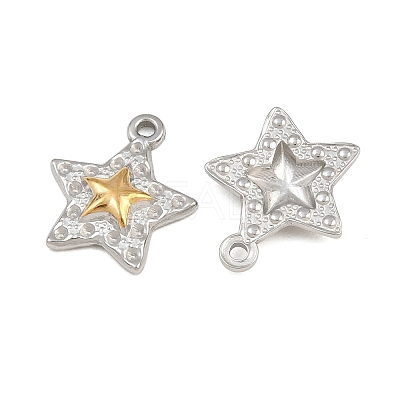 Star 304 Stainless Steel Rhinestone Settings STAS-F366-04GP-1