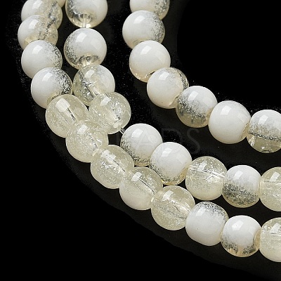 Crackle Glass Beads X1-GLAA-U001-4mm-11-1
