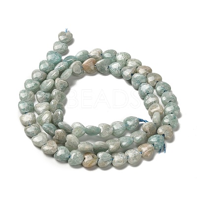 Natural Amazonite Beads Strands G-P575-C12-6mm-1