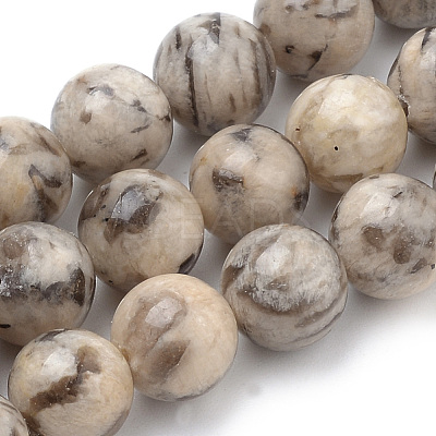 Natural Feldspar Beads Strands X-G-S259-26-10mm-1