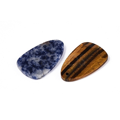 Natural & Synthetic Mixed Stone Pendants G-Q601-38-1