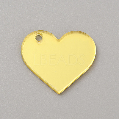 Transparent Acrylic Pendants OACR-WH0016-15B-02-1